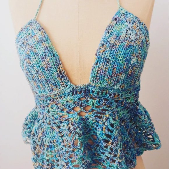 Handmade Crochet Top - Picture 1 of 1